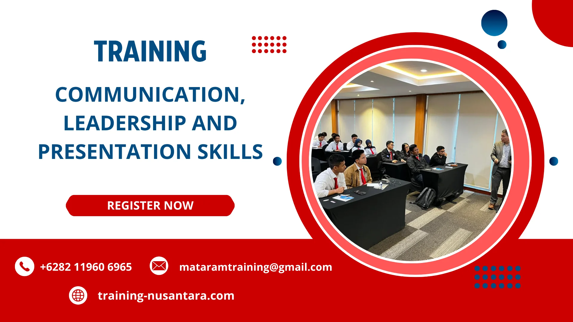 TRAINING COMMUNICATION, LEADERSHIP AND PRESENTATION SKILLS DI JAKARTA