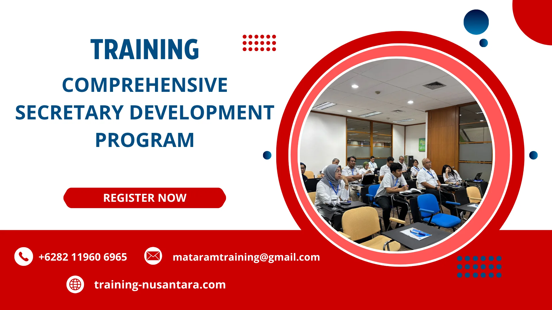 TRAINING COMPREHENSIVE SECRETARY DEVELOPMENT PROGRAM DI JAKARTA