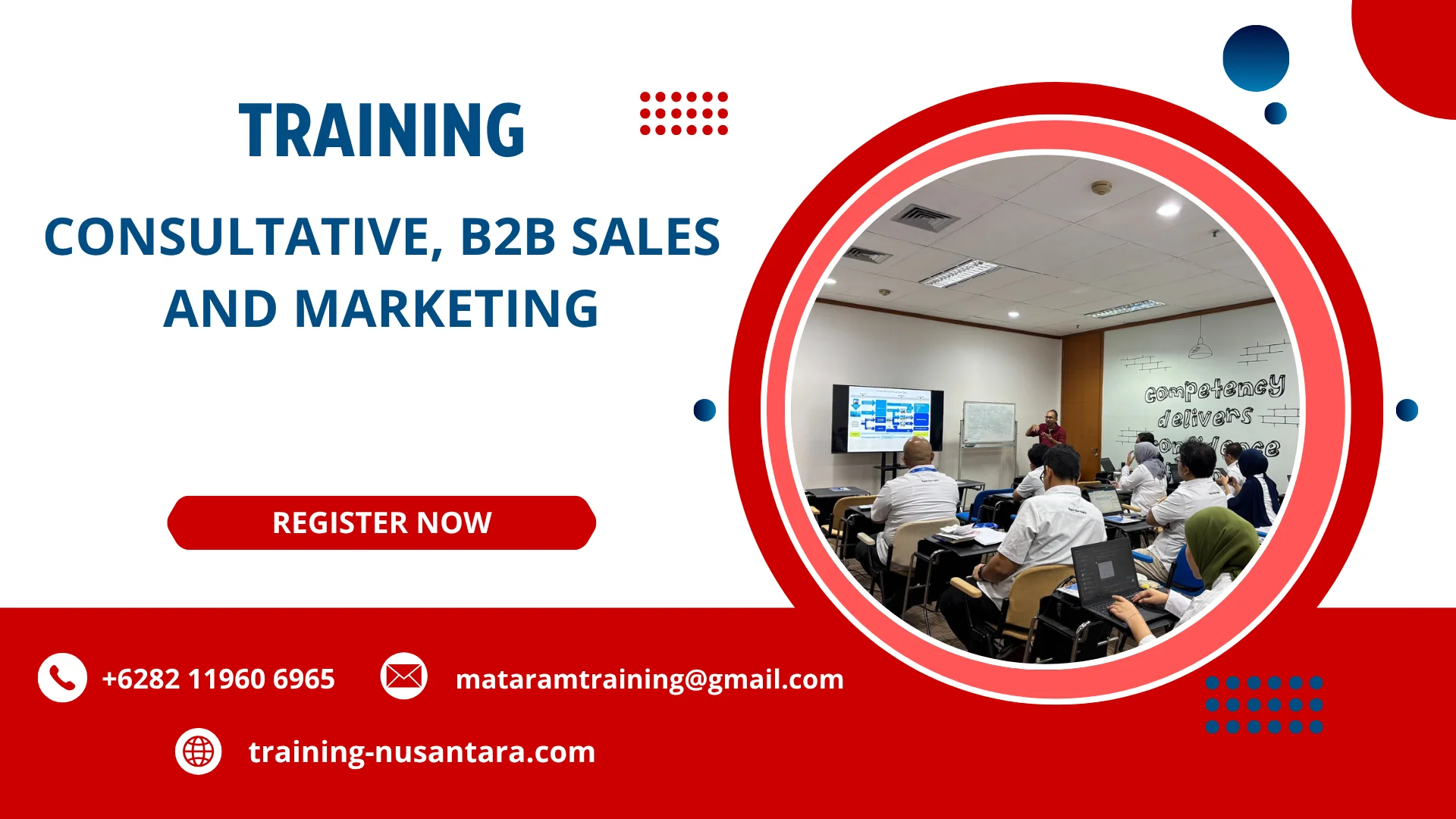 TRAINING CONSULTATIVE, B2B SALES AND MARKETING DI JAKARTA