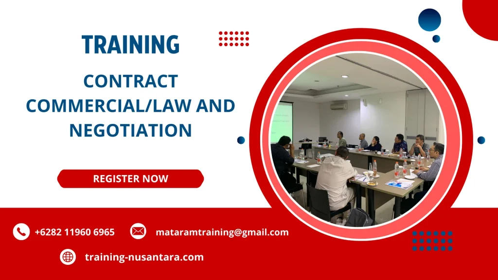 TRAINING CONTRACT COMMERCIAL/LAW AND NEGOTIATION DI JAKARTA