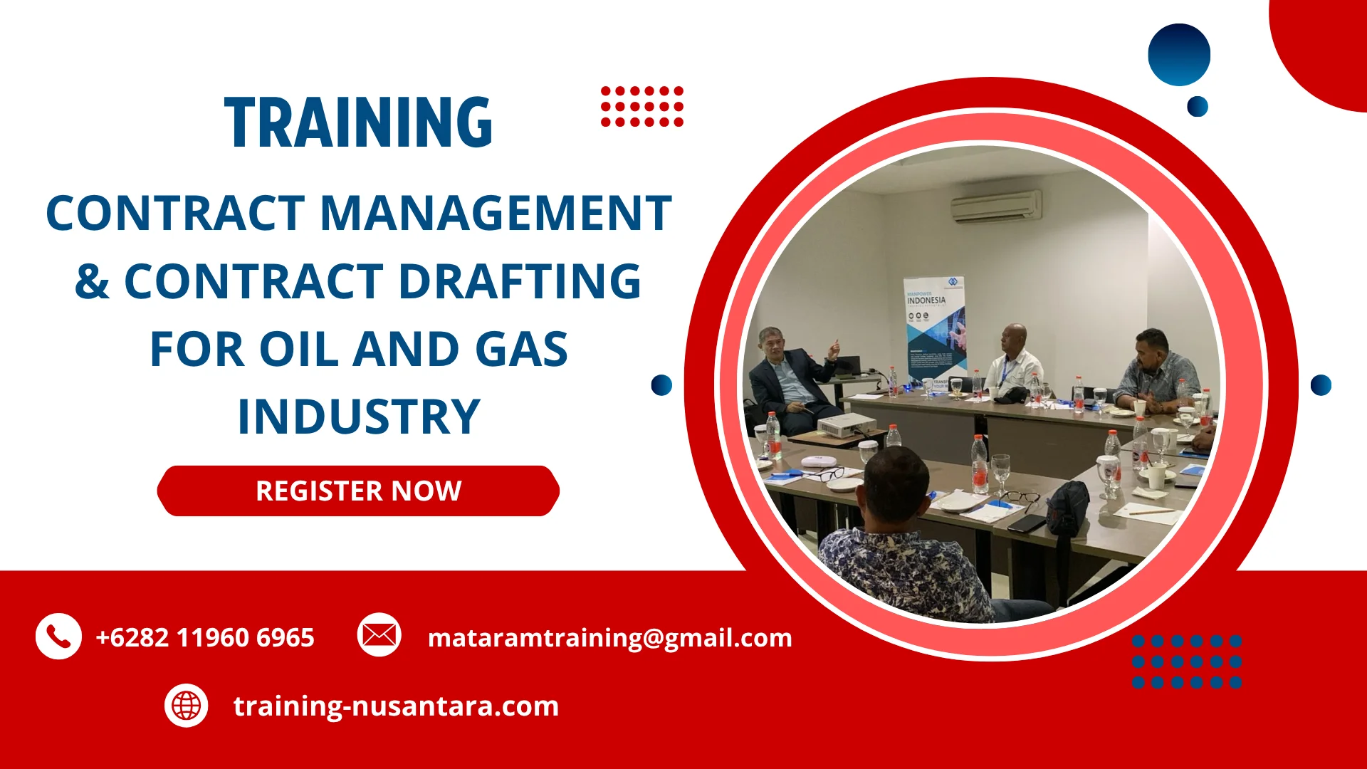 TRAINING CONTRACT MANAGEMENT & CONTRACT DRAFTING FOR OIL AND GAS INDUSTRY DI JAKARTA