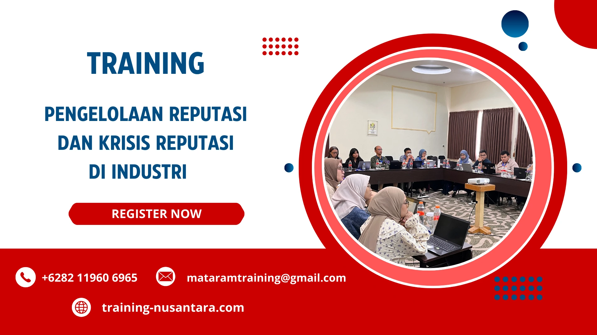 training Strategi Komunikasi Krisis Efektif