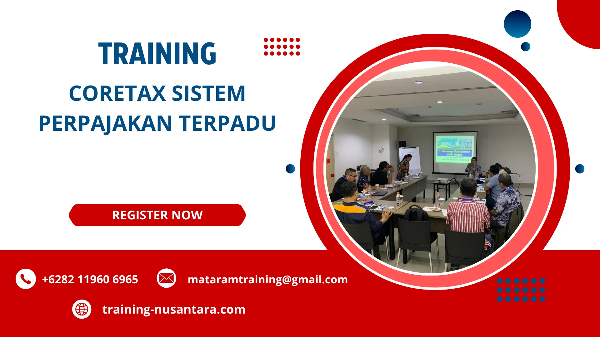 TRAINING CORETAX SISTEM PERPAJAKAN TERPADU DI JAKARTA