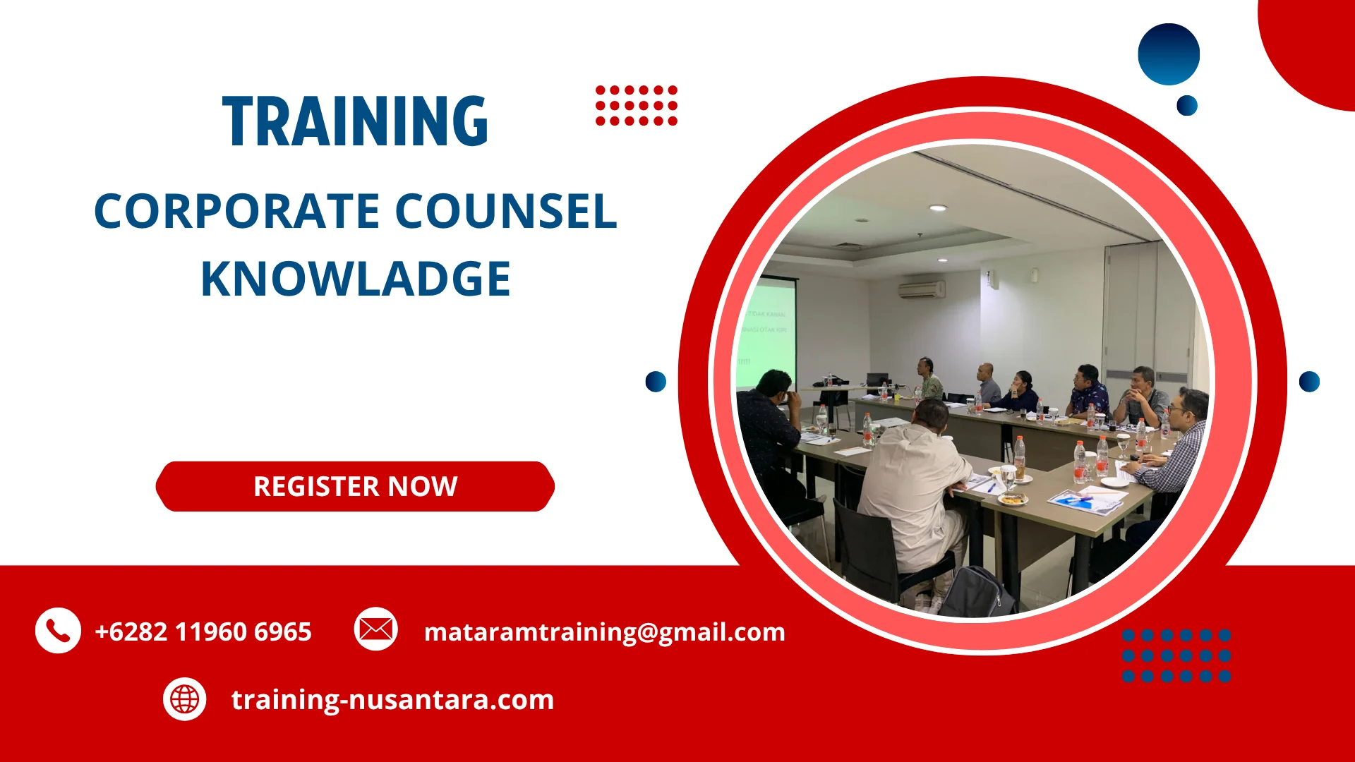 TRAINING CORPORATE COUNSEL KNOWLADGE DI JAKARTA