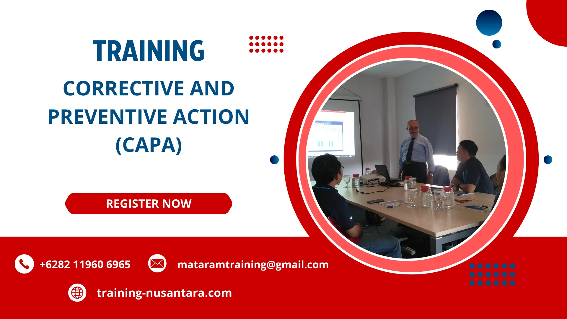 TRAINING CORRECTIVE AND PREVENTIVE ACTION (CAPA) DI JAKARTA
