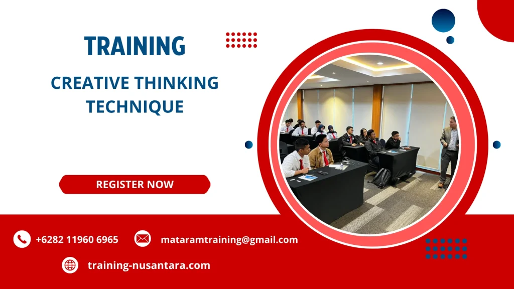TRAINING CREATIVE THINKING TECHNIQUE DI JAKARTA