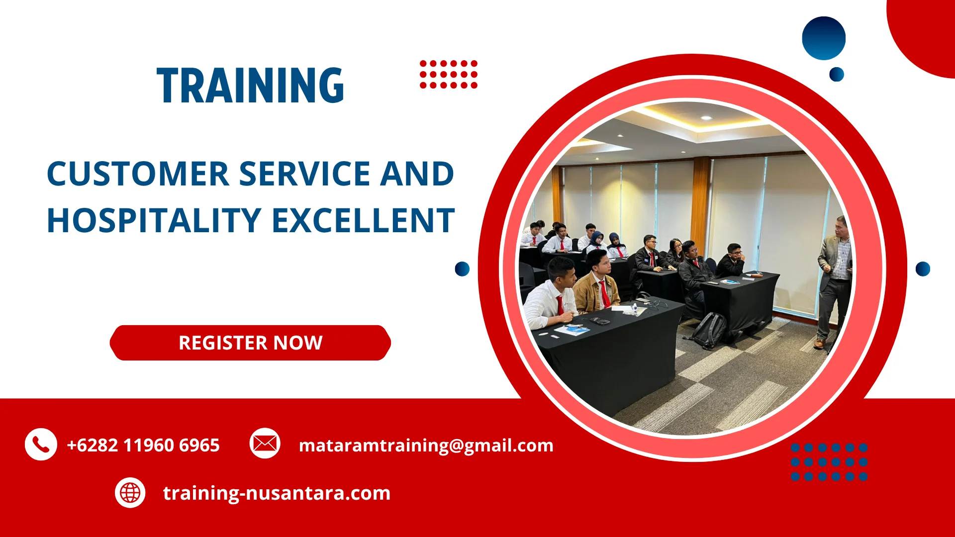 TRAINING CUSTOMER SERVICE AND HOSPITALITY EXCELLENT DI JAKARTA