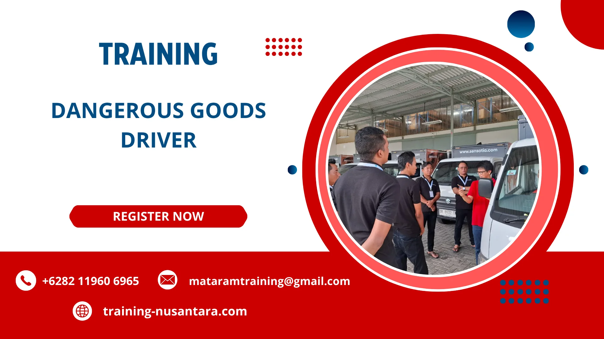 TRAINING DANGEROUS GOODS DRIVER DI JAKARTA