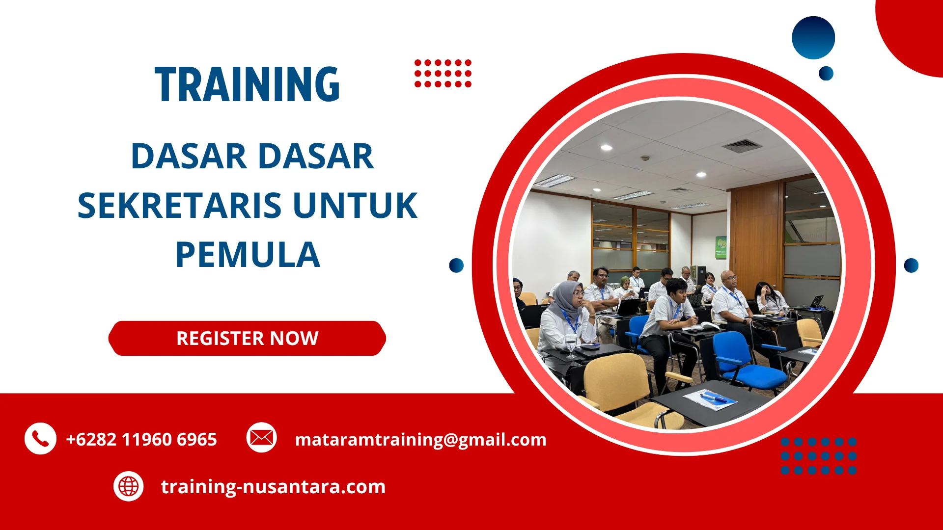 TRAINING DASAR DASAR SEKRETARIS UNTUK PEMULA DI JAKARTA