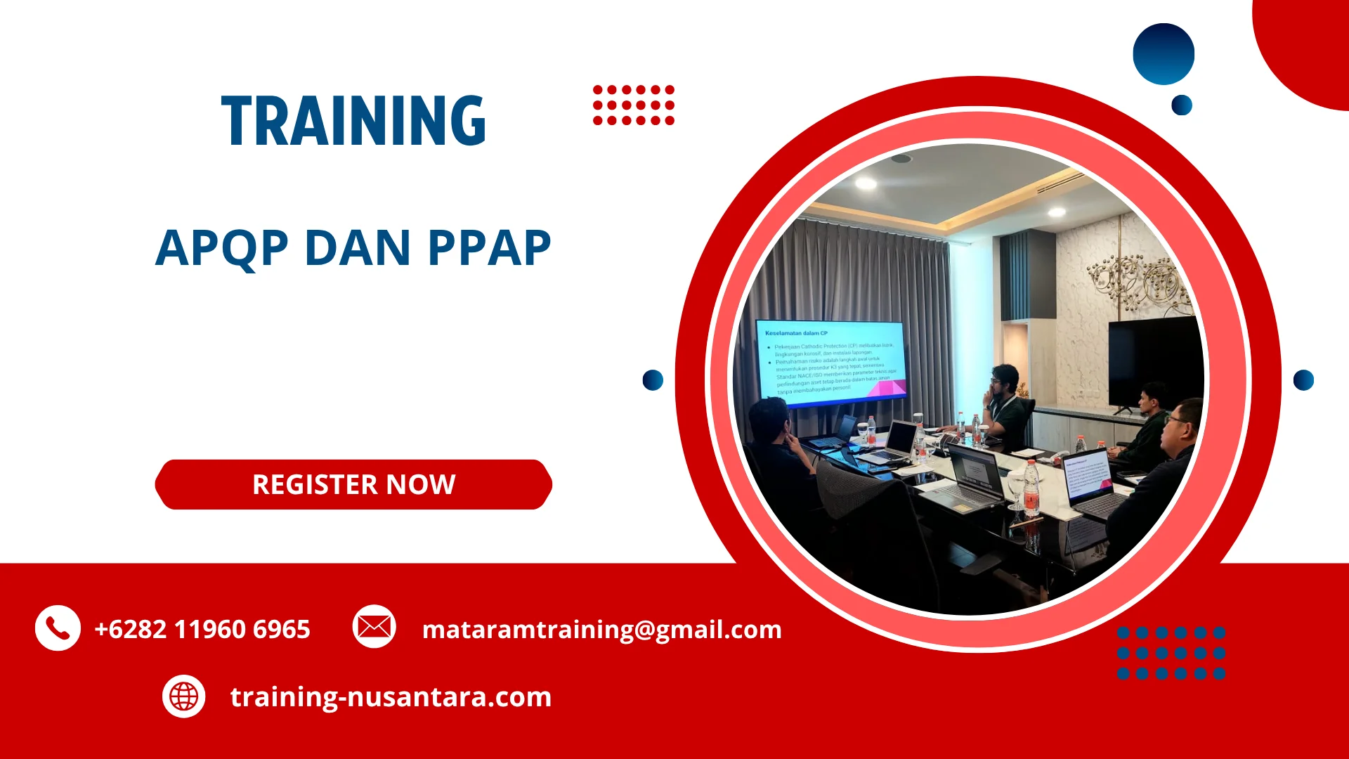 TRAINING APQP DAN PPAP DI JAKARTA