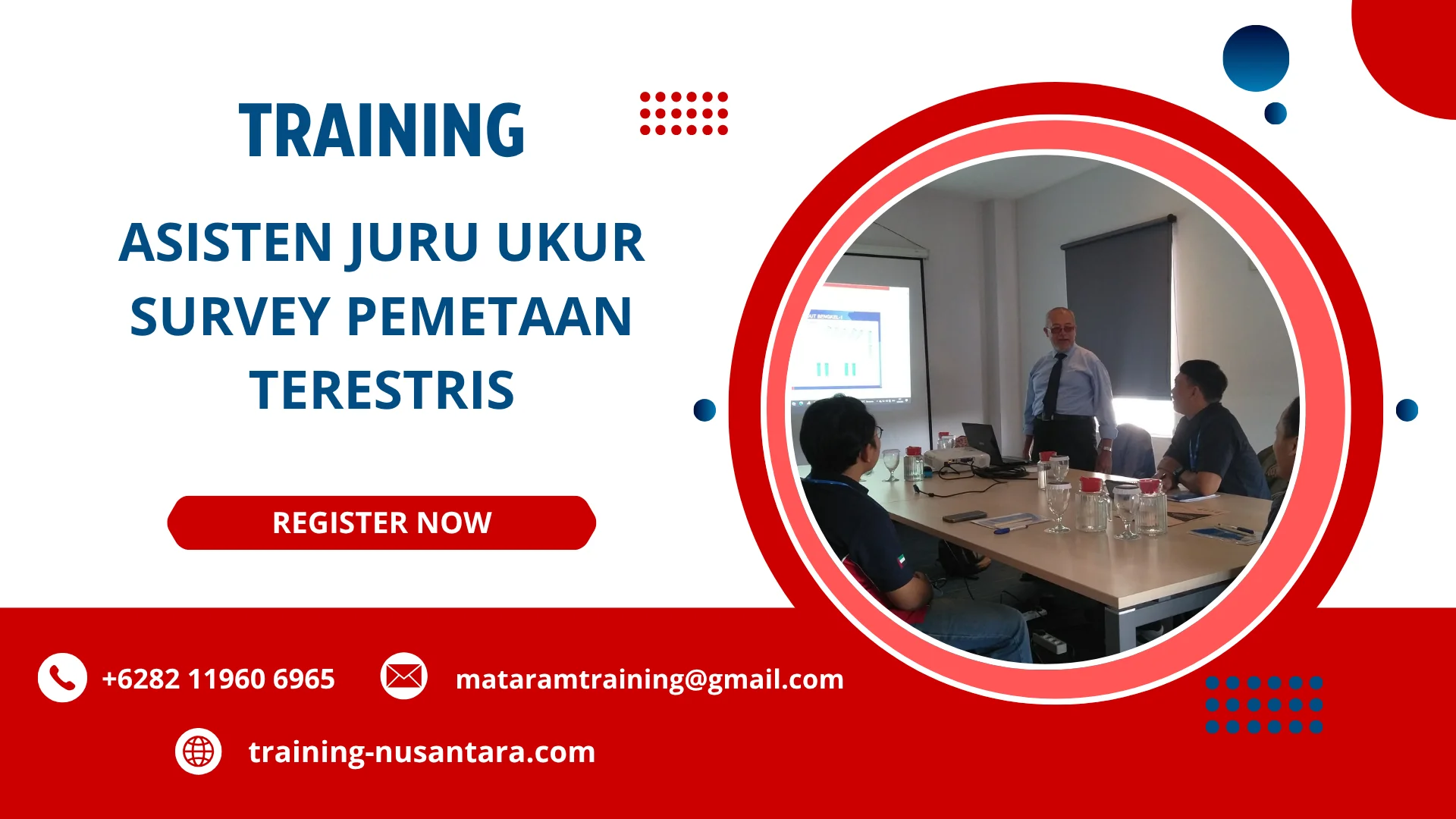 TRAINING ASISTEN JURU UKUR SURVEY PEMETAAN TERESTRIS DI JAKARTA