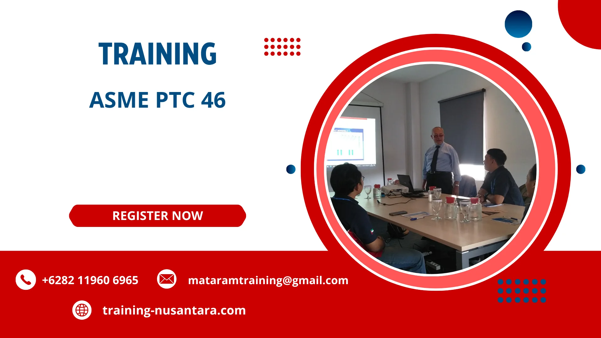 TRAINING ASME PTC 46 DI JAKARTA