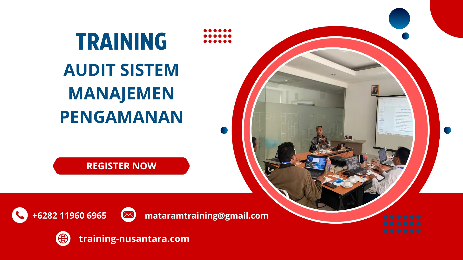 TRAINING AUDIT SISTEM MANAJEMEN PENGAMANAN DI JAKARTA